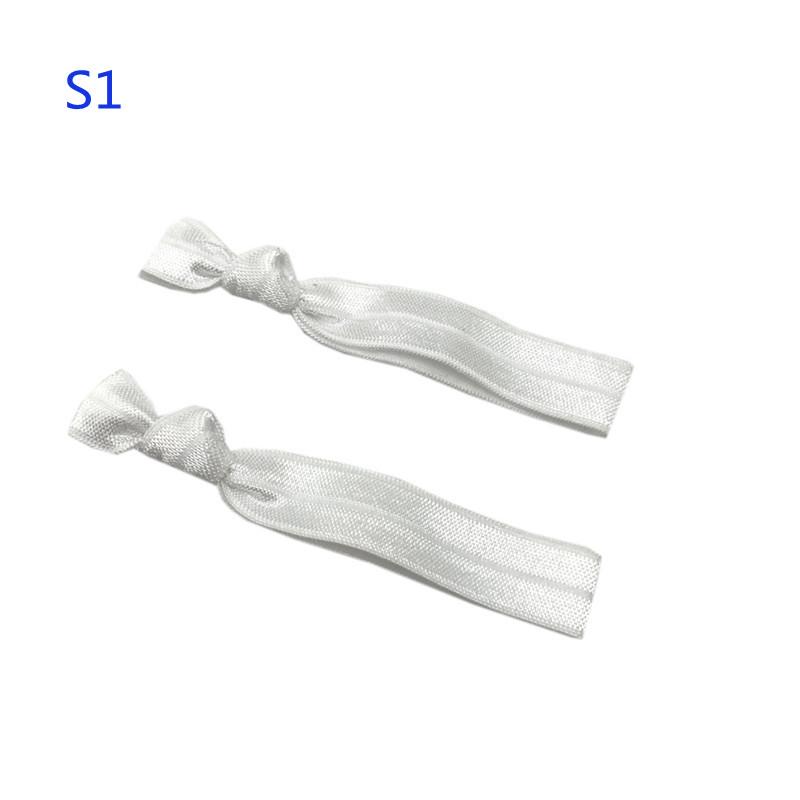 Customizable Dopamine Color Elastic Headband and Hair Tie