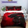 Alien 3pcs Bedding Set Duvet Cover Closure Includes 1 Duvet Cover & 2 Pillowcases for All Seasons Bedroom Home Dorm Decor