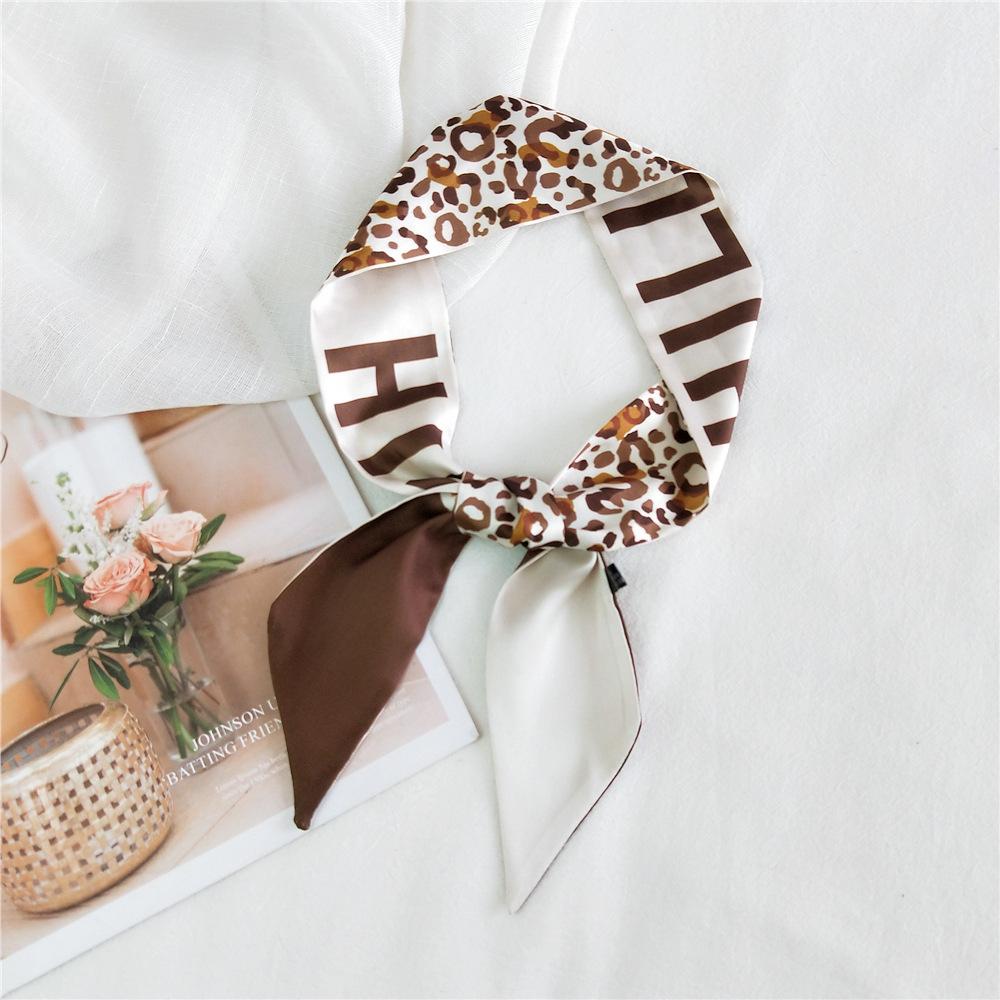 New Scarves Silk Scarves Women'S Spring And Autumn Season Long Decorative Professional Scarves Summer Thin Styles Paired With Shirts Stylish