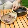 Stilvolle und praktische große Aufbewahrungstasche mit Griffen und Reißverschluss für Campingtöpfe, Picknickschüssel, Outdoor-Kochen