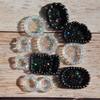 Silicone Craft Mold With Vintage Pearls Plate Pattern Multi Material Jewelry Making Tool For DIY Enthusiasts