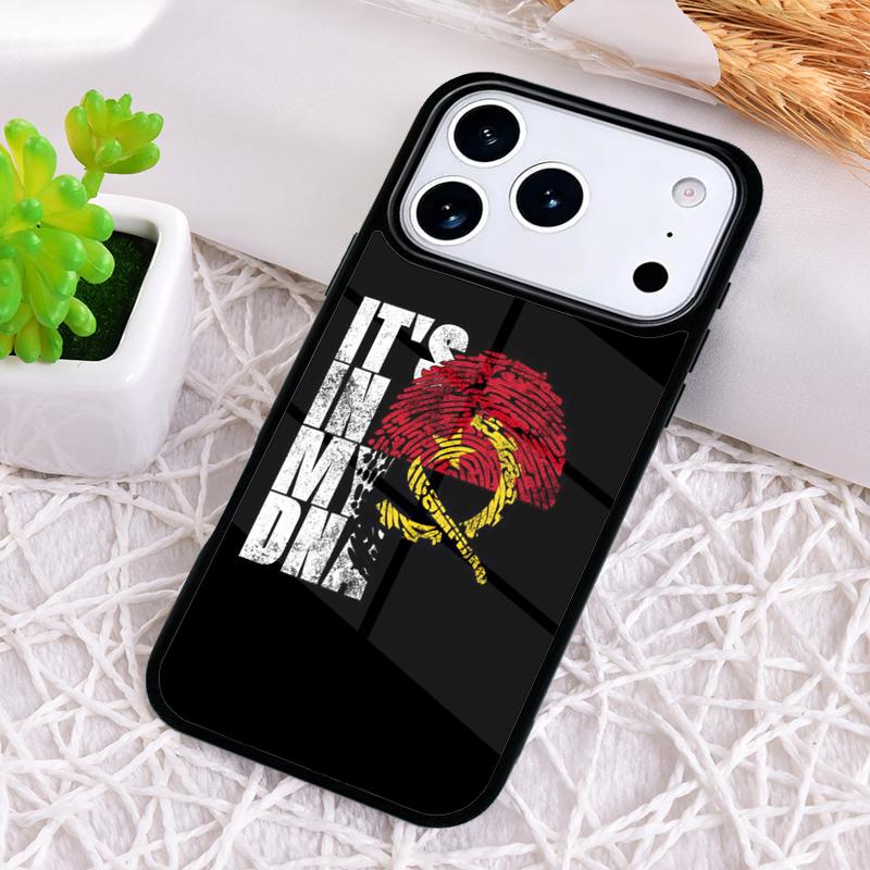 Angola flag Phone Case for iPhone 17 Air 16 15 11 12 14 13 Pro Max Shockproof Cover