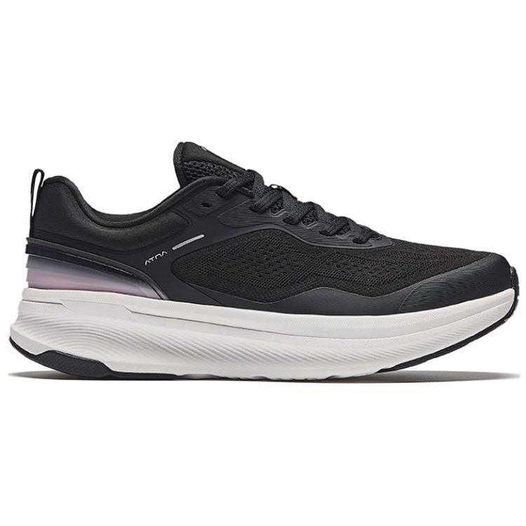 New Anta Cushioned Slip-Resistant Low-Top Running Shoes Women's Black Pink 122447718-5