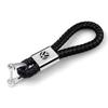 Metal/Leather Car Key Ring Braided Rope Key Case Key Chain For Volkswagen Golf 7 Caddy Passat CC Lavida Sagitar Scirocco Tiguan