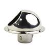 1 Pc Round Brushed Bull Nosed External Extractor Wall Vent Outlet Wall Ceiling Air Vent Ducting Ventilation Exhaust Grille Cover