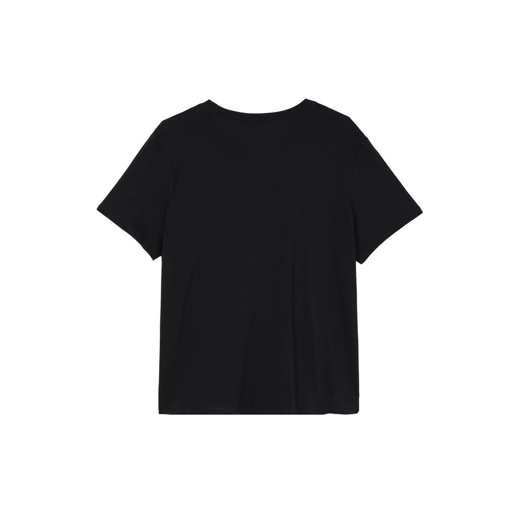 New Nike Sportswear Essentials Women's Logo T-Shirt Black DX7907-010