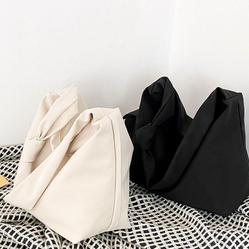 Japanese Style Casual Shoulder Bag Large Capacity Student Crossbody Bag Canvas Tote Bags  Students