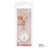 Fieldwork Analog Pocket Watch with Snoopy Color Case KC Watch Women's Keychain, Design, G, White, PNT049-1