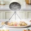 Portable Soot Purifying Fan Desktop Range Hood Plastic Texture for Soot and Cooking with Multi Layer Filtration System