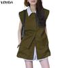 Women Sets Short Sleeve Blouse and Short Skirts Summer Two Piece Suits