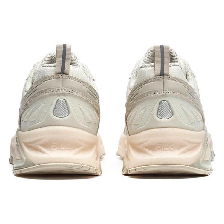 FILA LYNX Comfortable Textile, Leather Low top Casual Running Shoes Women's Beige A12W241205FAW