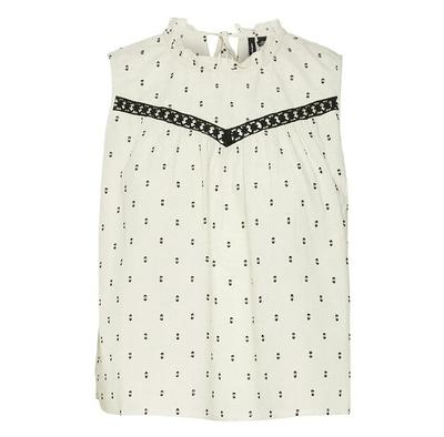 Vero Moda Lulu Dobby Sleeveless Blouse