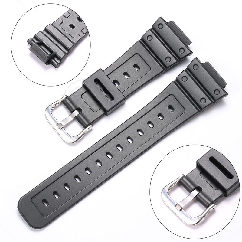 16mm Resin Strap Suitable For Casio DW-5900 DW-6900 5600E GW-M5610 Band Bracelet Pin Buckle Accessories
