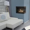 Nástěnný bioetanolový krb DELTA pravostranný 70 cm TÜV
