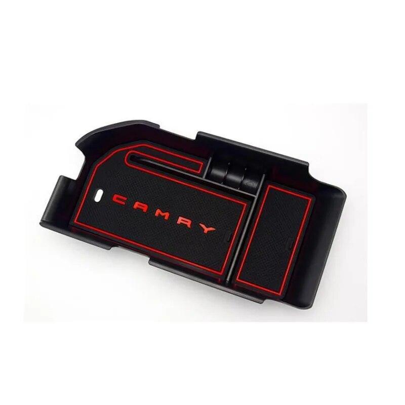 FOAL BURNING Car Central Storage Compartment Armrest Storage Box For Toyota Camry 2018
