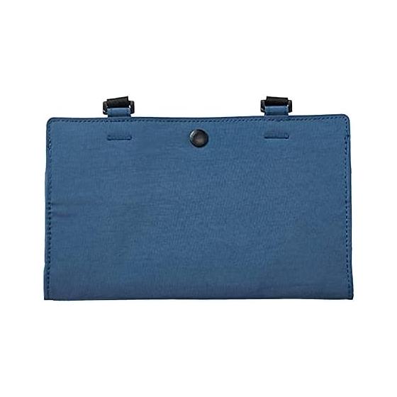 King Jim Tote Bag Flat Foldable Bag B5 Size Storage with Inner Pocket 5664 Navy Navy