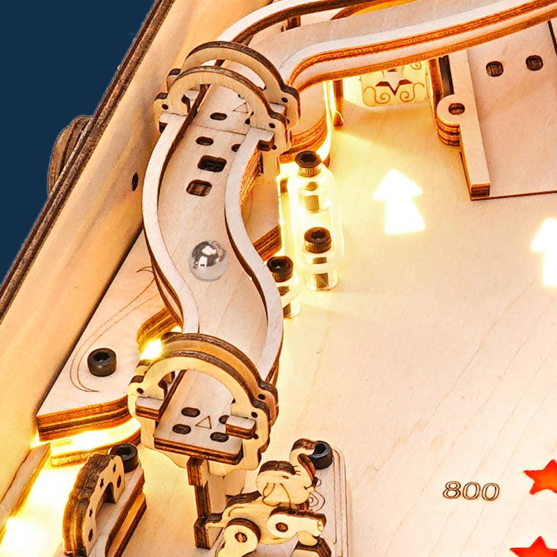 ROBOTIME ROKR 3D Pinball Machine 3D Wooden Puzzle EG01