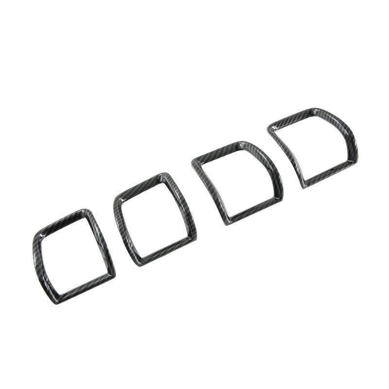 For BMW Mini Clubman F54 2016- Carbon Fiber Style Car Air Outlet Cover Trim