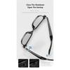 Bluetooth Smartbrille Sonnenbrille Blaulichtfilter UV Bluetooth Kopfhörer KI Audiobrille kann Anrufe tätigen
