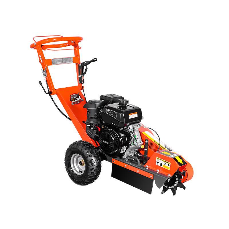 Gas-Powered Small Stump Grinder and Root Crusher Machine