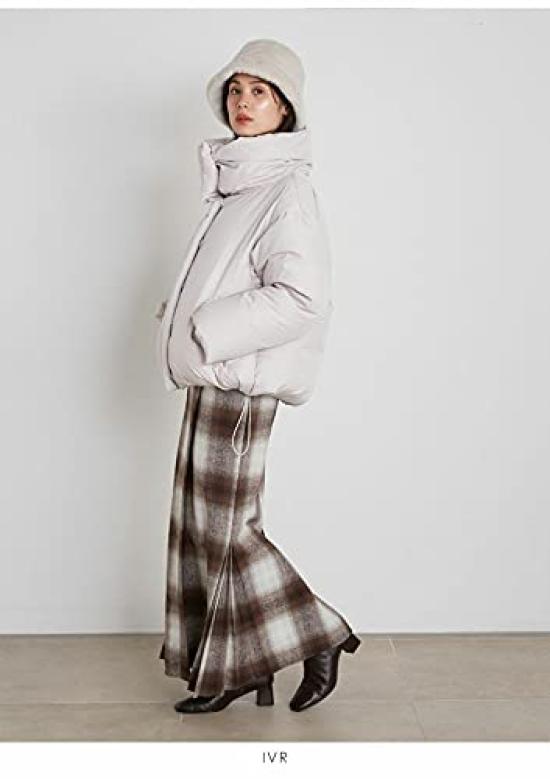 Snidel Sustainable Down Coat SWFC214001 GBEG 0 Mid-Length Women's