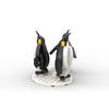 Kids educational building toys gift building blocks moc animal model ornaments antarctic emperor penguin plastic building blocks