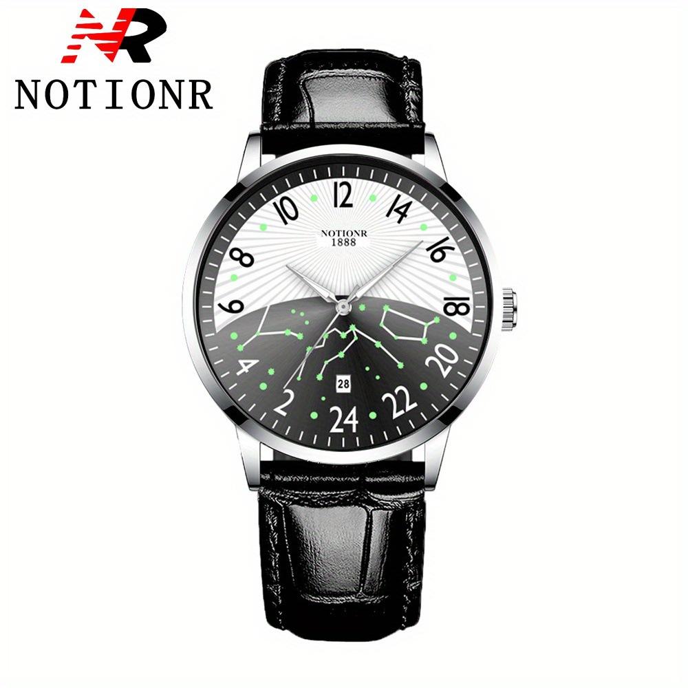 Men S Pu Watch, Casual Simple Men S Quartz Watch