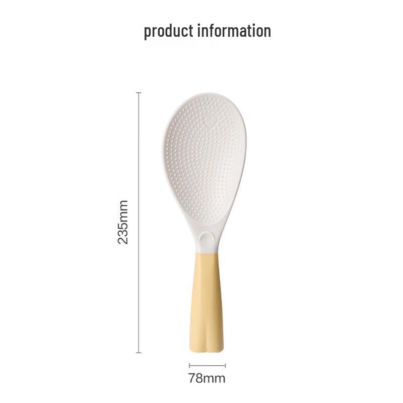 Lechu Heli Stand-Up Non-Stick Rice Spoons - 2 Pack