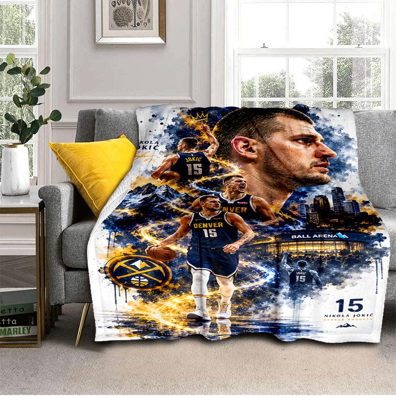 Jo-kic's Denver Dominance Blanket Lightweight Ideal Bedding Blanket Perfect for Travel, Camping, Living Rooms, Offices, Sofas, Fan Christmas gift