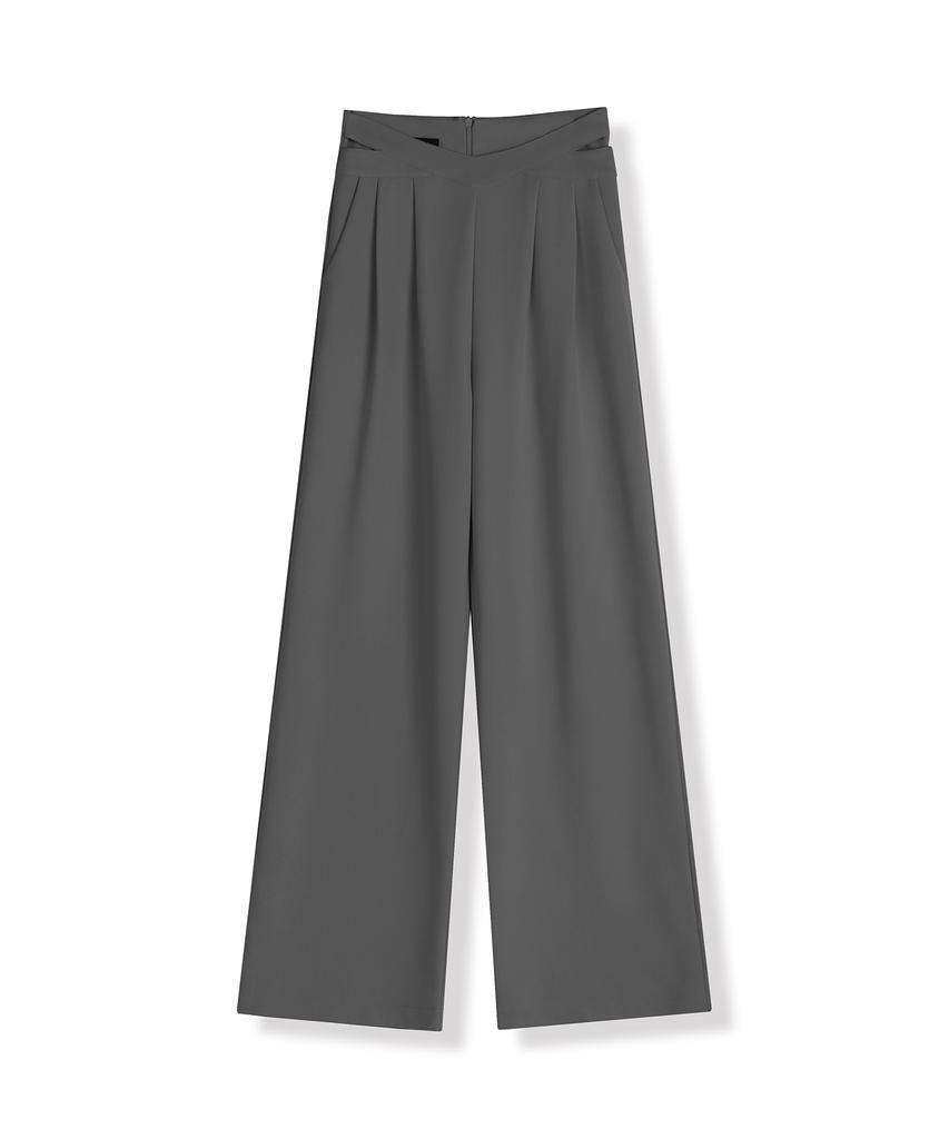 AVANDRESS X-Line Wide Slacks - 4Col