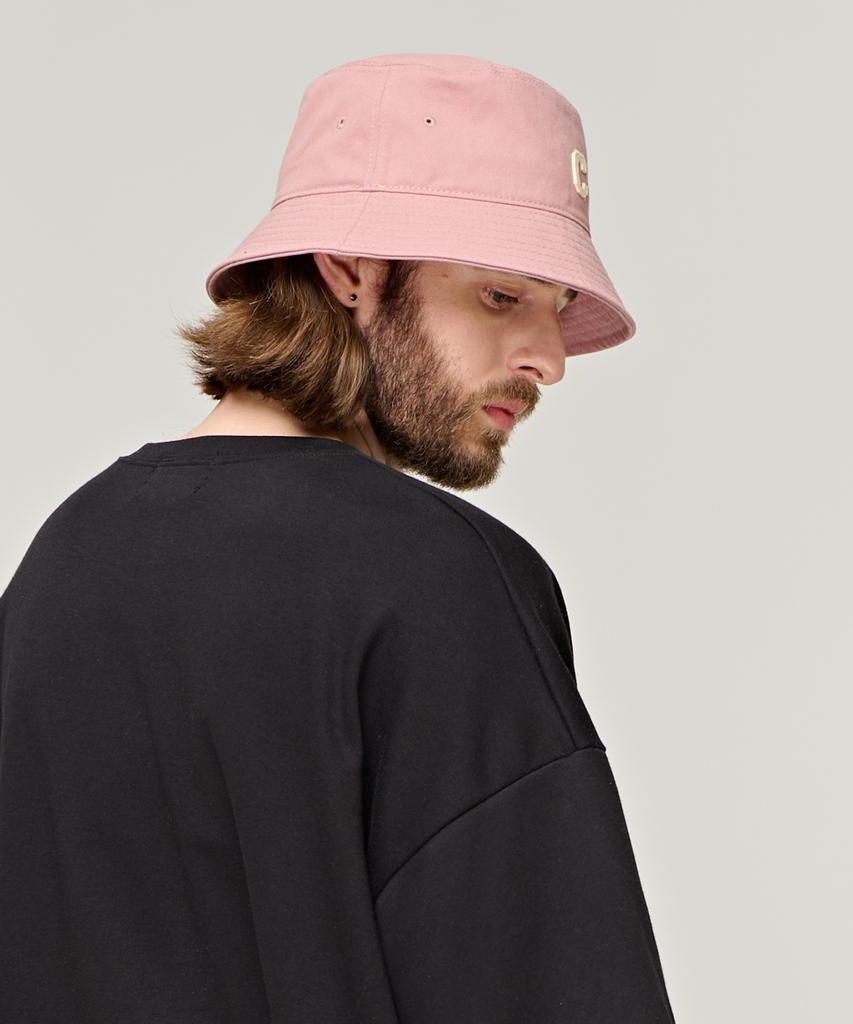 CARGOBROS Cb Logo Round Bucket Hat (Pink)