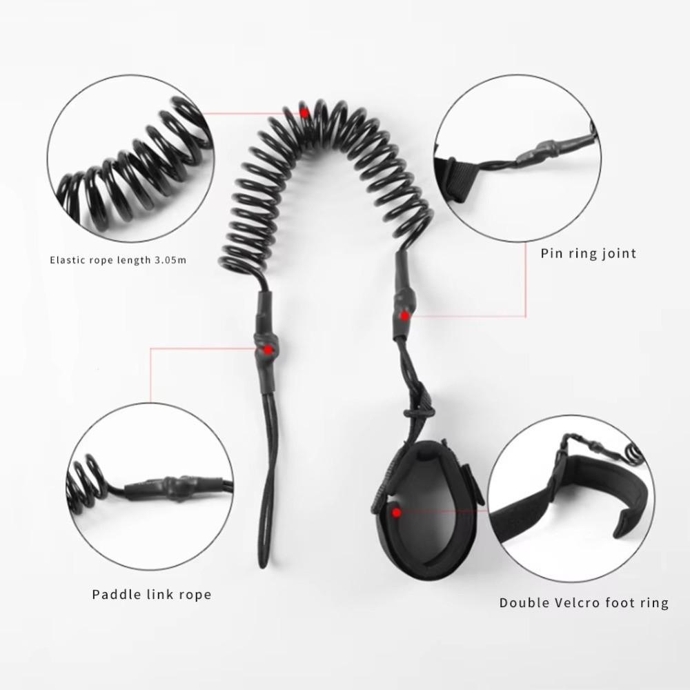 Safety Rope Surf Safety Waist Rope Waist Leash Surf Waist Leash Paddle Waist Leash  Wingfoil