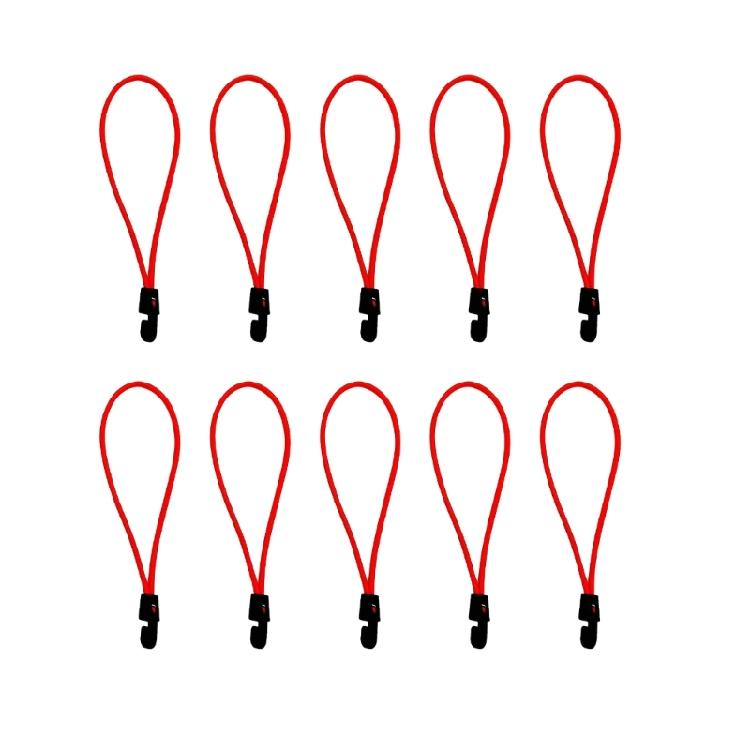 Compacts Bungee Cord Multifunctional Rubber Tensioner with Hook for Motorcycles Rack Travel Gears Secure Fastening 20cm