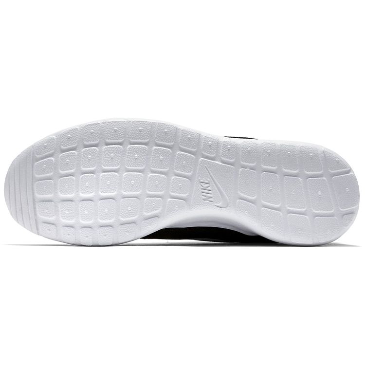 Nike Roshe One Comfortable Sports Fabric Shock Absorption Non-Slip Wear-Resistant Breathable Low-Top Running Shoes Men Sneaker Black Silver 718552-012
