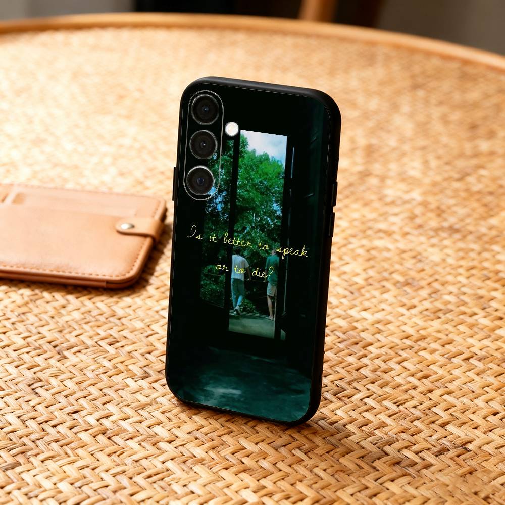 Movie C-Call Me B-By Your Name  Phone Case For Samsung  A73,72,71,53,52,51,22,91,80, Soft Black Cover