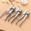 Thickened Alloy Garlic Press & Masher - Ginger & Garlic Juice Maker with Peeler