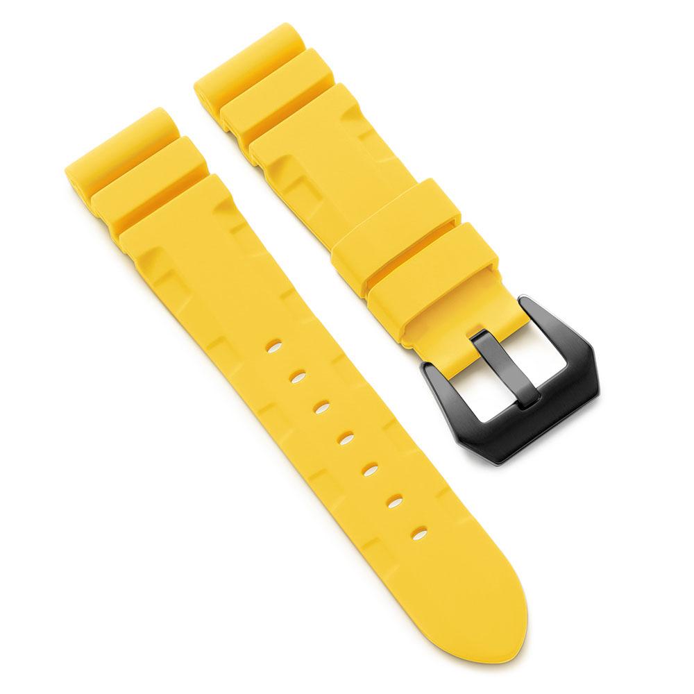 

For Panerai Silicone Strap 22mm 24mm 26mm Rubber Waterproof Band for SUBMERSIBLE PAM441 351 111 Bracelet Soft Sport Wristband 24mm