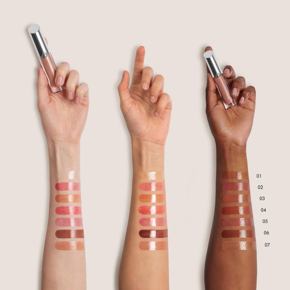 Armani Beauty Prisma Glass Feuchtigkeitsspendender Lipgloss 0,11 fl oz 05 Berry Beam