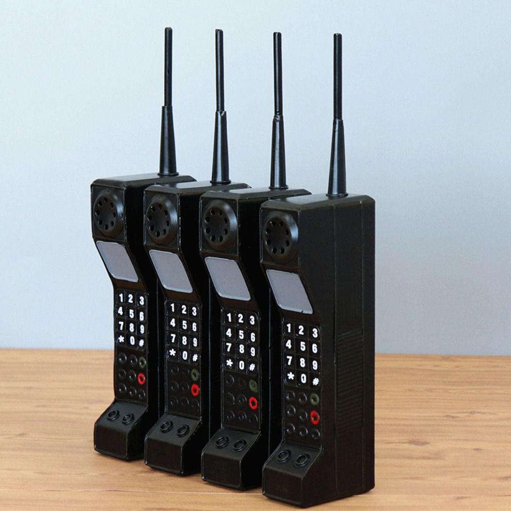 Simulace Vintage model telefonu Mobilní telefon Cihla Mobilní telefon Ornament Domácí dekorace