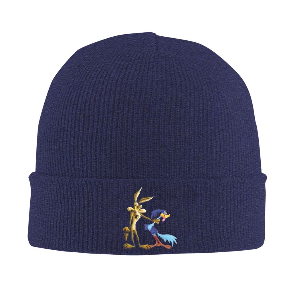 Roadrunner Kojot Teplá pletená čepice Zimní pletená čepice Čepice Beanie Hip Hop čepice pro Unisex