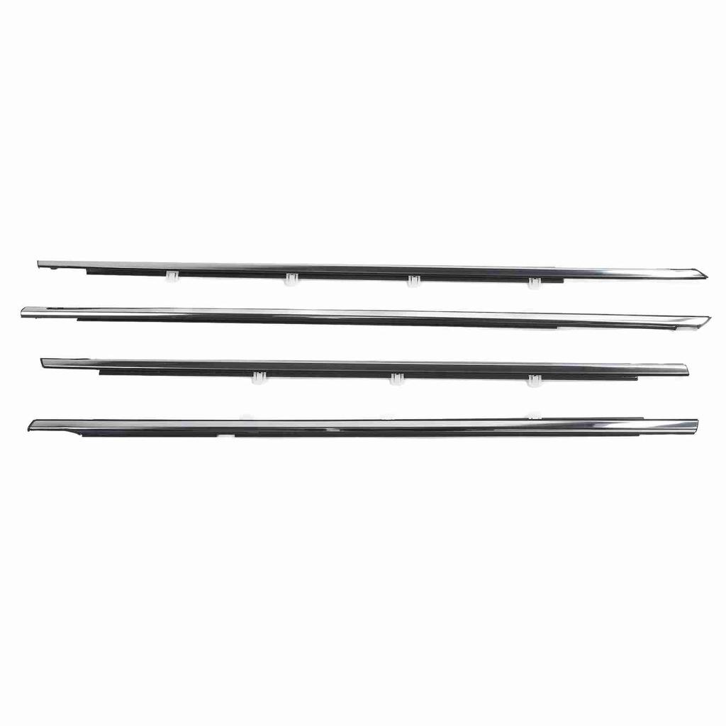 4Pcs Window Trim Seal Belt 72450 TA0 A01 Waterproof Windproof Rubber Weatherstrip Window Seal For