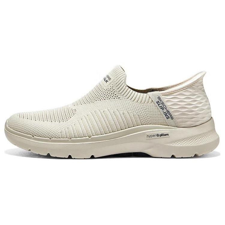 Skechers Go Walk 6  Beige  Men s 894235-NAT EU 43