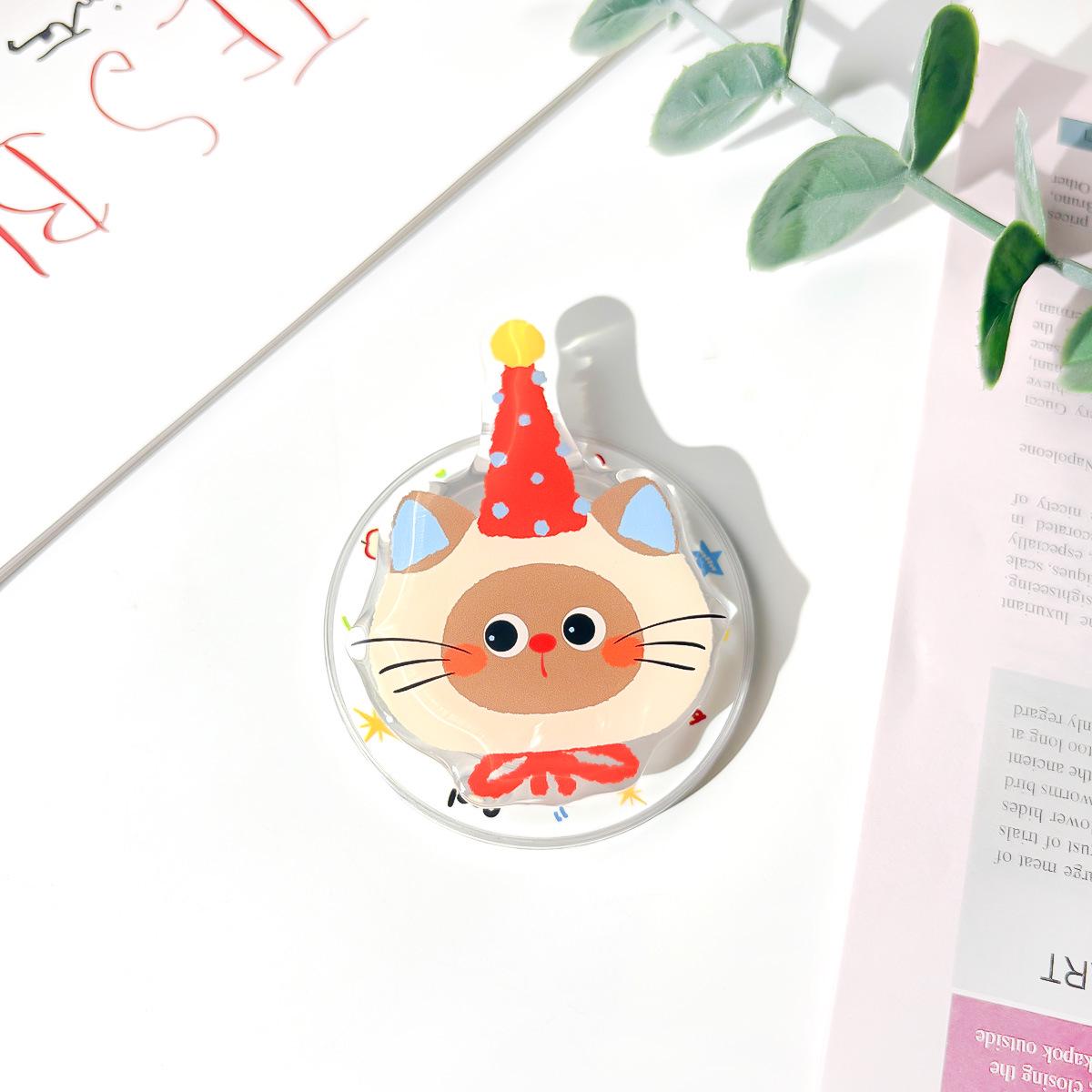 Magnetic Cartoon Animal Phone Holder: Cute Silicone, Telescopic, and Ideal for Lazy Use