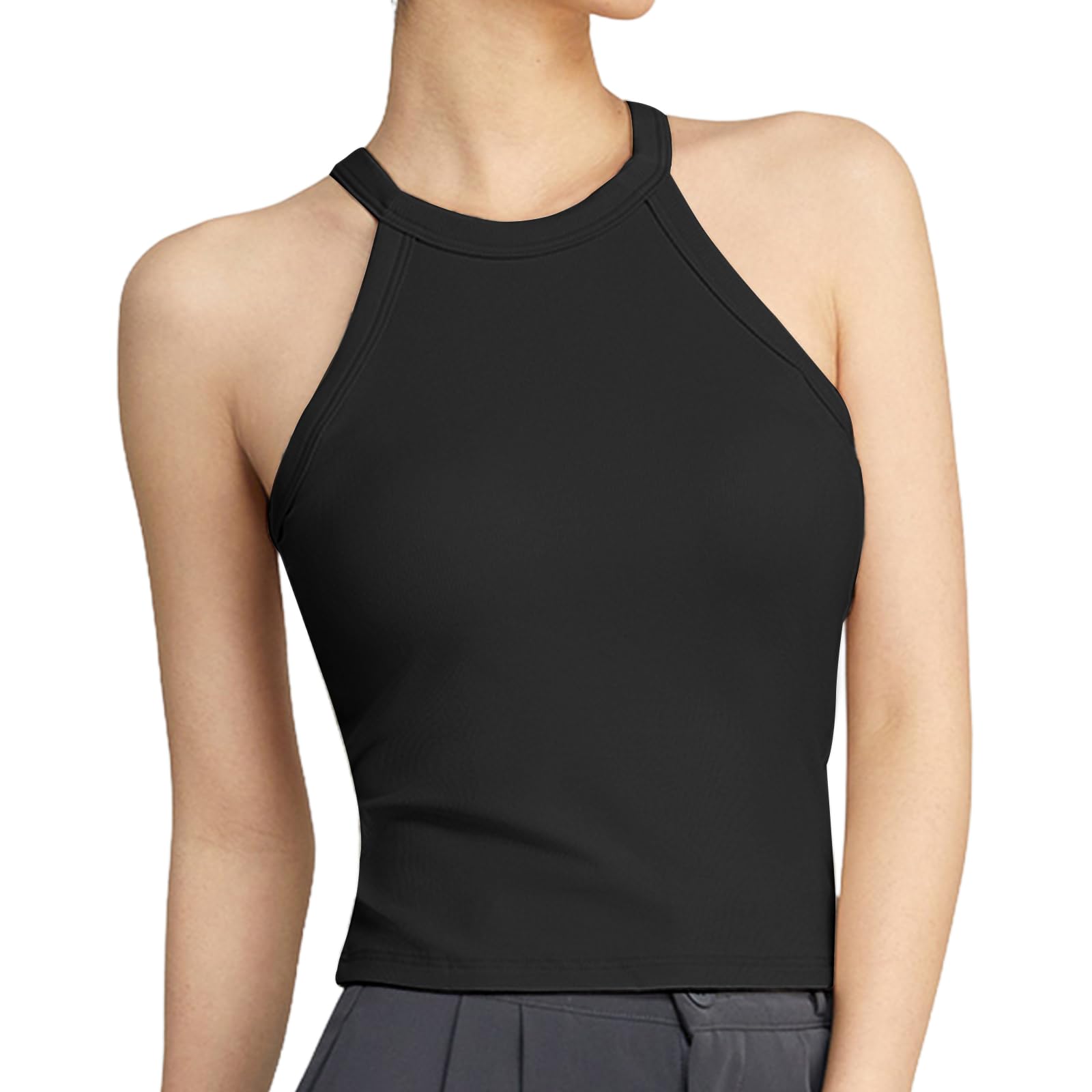 

Slimming Cupped Wireless Bra Cami with No Bra Needed [veimia] Innerwear, Built-in Cups, (JP, Alphabet, XL, Black) чёрный