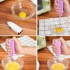 Electric Milk Frother Egg Whisk Beater Battery Powered Handheld Foam Maker with Stand for Kitchen Milk Coffee Egg Stirring Tools