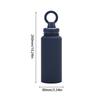 For MagSafe 1000ML Insulated Bottle Water Bottle with Rotating Phone Holder Thermal Water Cup Vacuum Cup for iPhone 12 and Above