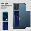 Shockproof Heavy Hard Case with Card Slot for IPhone 16 Pro Max 15 Pro Max 14 Pro Max