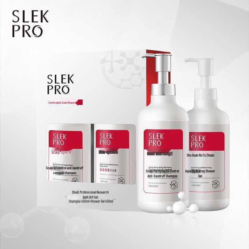 SLEK Scalp Care Shampoo & Shower Gel Gift Set