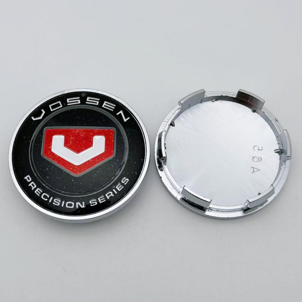 

4pcs Vossen Logo Emblem Car Wheel Center Caps 65MM (59MM I.D) Wheels Hub Hubcaps Auto Rim Center Cover Replace Car Accessories Vossen Badge&4pcs Wheel Caps