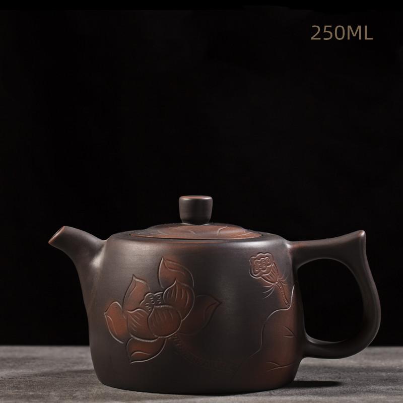 Jianshui Purple Pottery Pot Ceramic Kung Fu Teapot Tea Kettle Handmade Teapot Tea Maker Tea Set Small Teapot  Teawater Sets